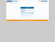 Tablet Screenshot of flydubai.efosweb.com